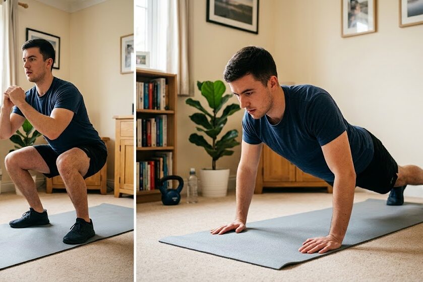 Beginner calisthenics workout at home