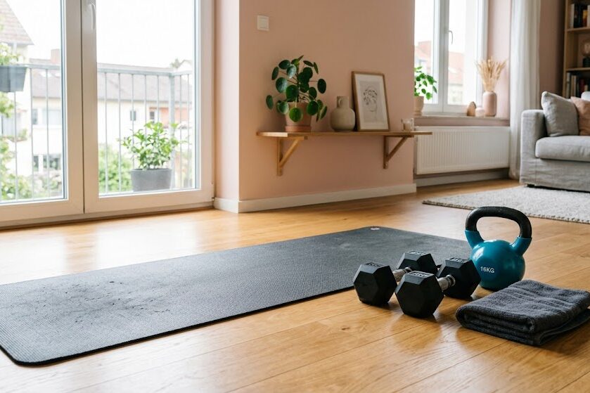 Home workout equipment for HIIT training