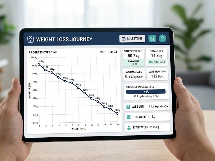 Track berberine weight loss progress over time