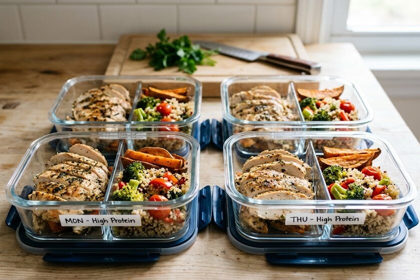 High protein fat loss meal plan