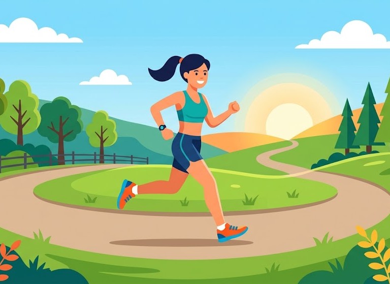 Aerobic exercise to lose weight