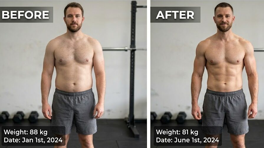 Measure bodyweight workout challenge results