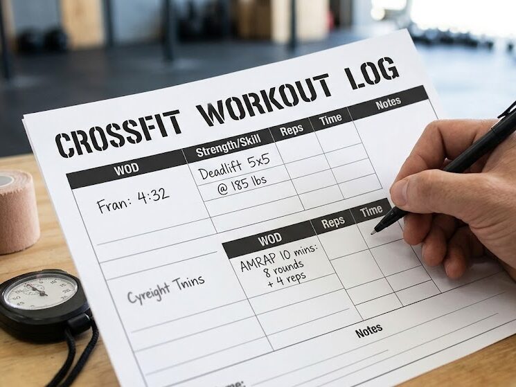 Track CrossFit workout progress and personal records