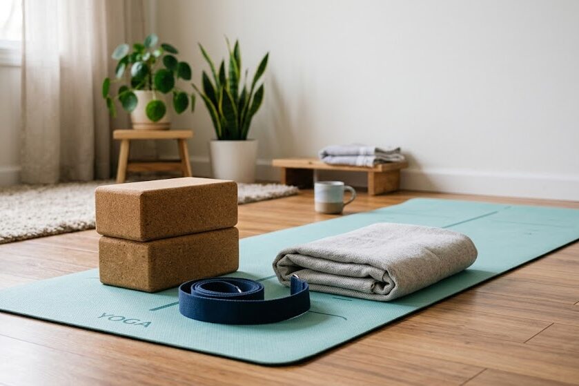 Start hatha yoga at home with beginner equipment