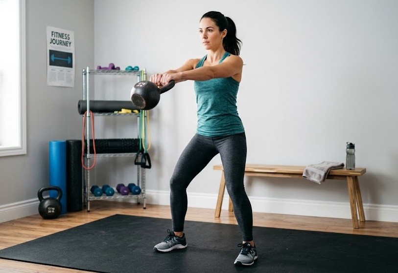 beginner kettlebell workout