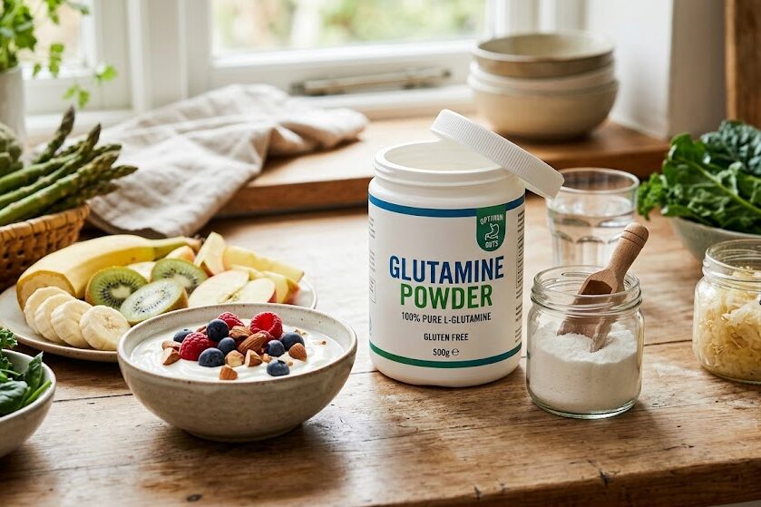 Compare glutamine powder vs capsules