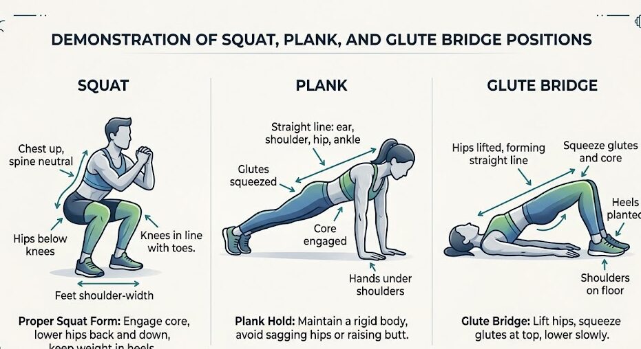 Perform Body Sculpt Workout exercises for muscle toning