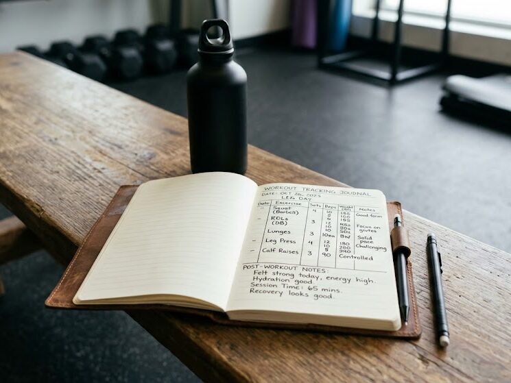 Track glute workout progress over 30 days