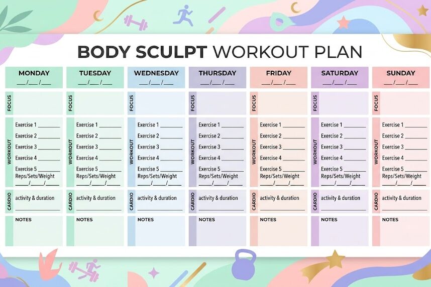 Build consistent Body Sculpt Workout habits