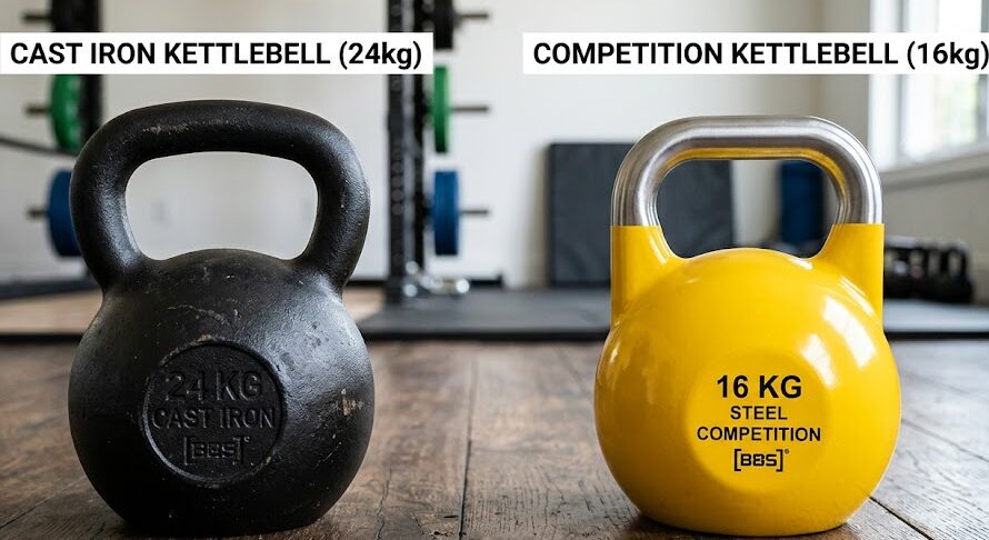 Compare beginner kettlebell workout equipment options