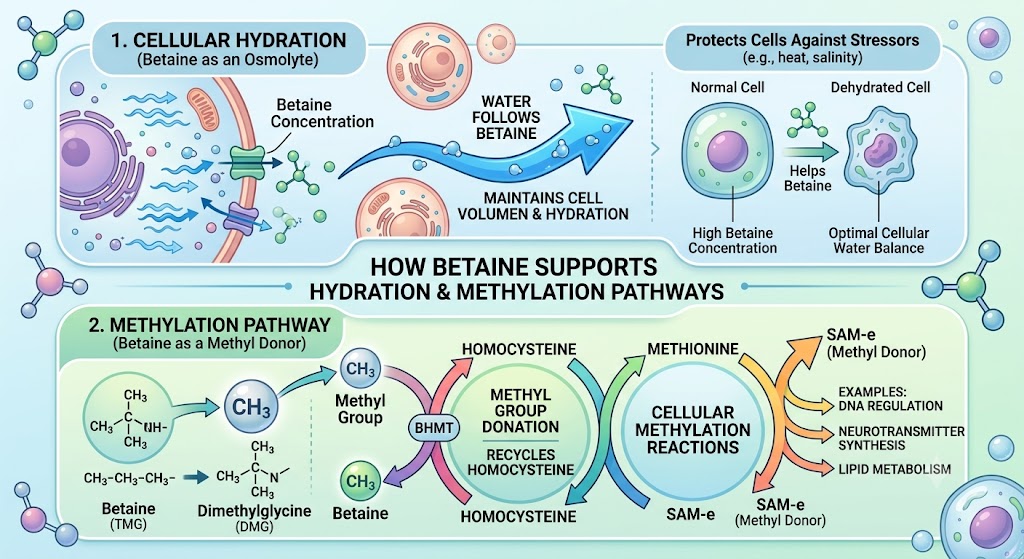 Understand betaine anhydrous muscle growth mechanisms
