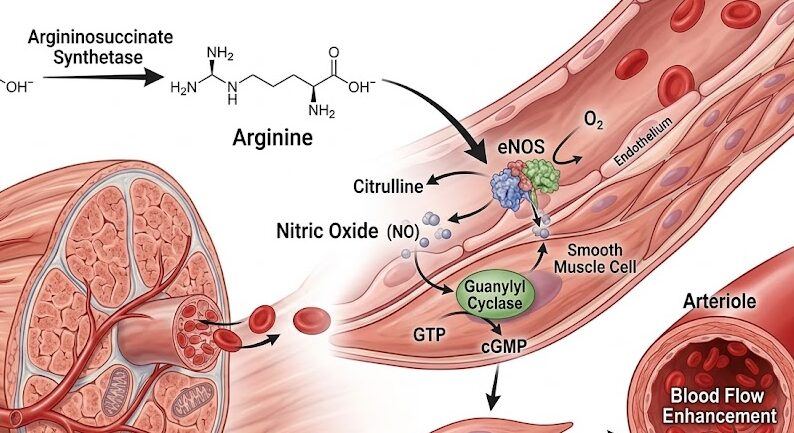 Understand citrulline nitric oxide production pathway
