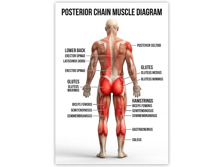 Romanian deadlift exercise for lower back strength