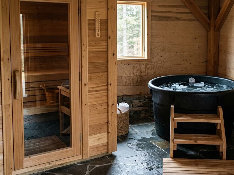 Combine sauna and cold plunge recovery methods