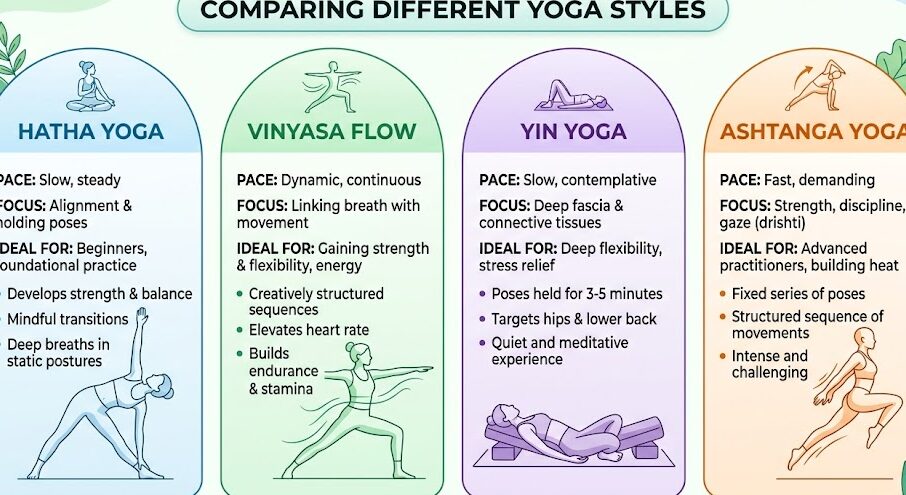 Best yoga styles for Yoga for Belly Fat