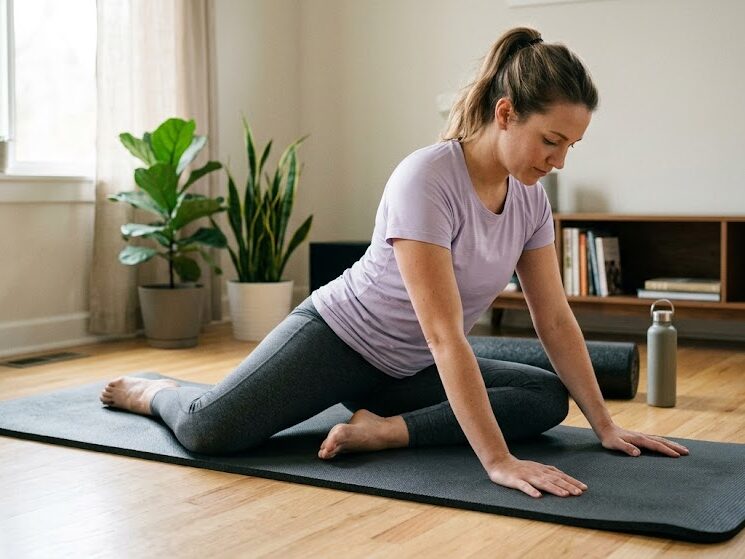 Perform mobility exercises for athlete recovery