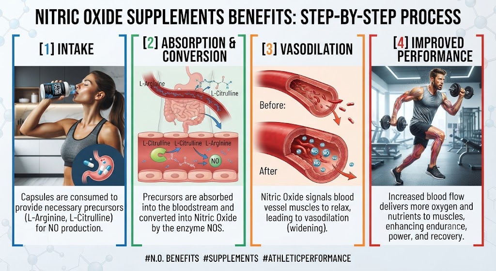 Nitric Oxide Supplements Benefits
