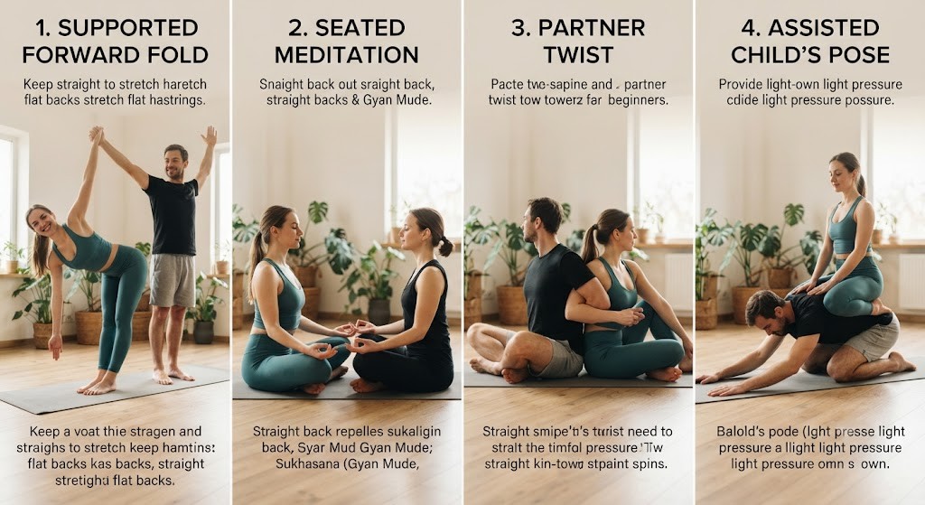 couple yoga for beginners