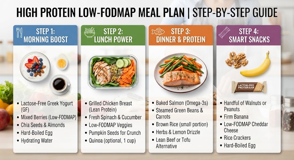 High Protein Low-FODMAP Meal Plan