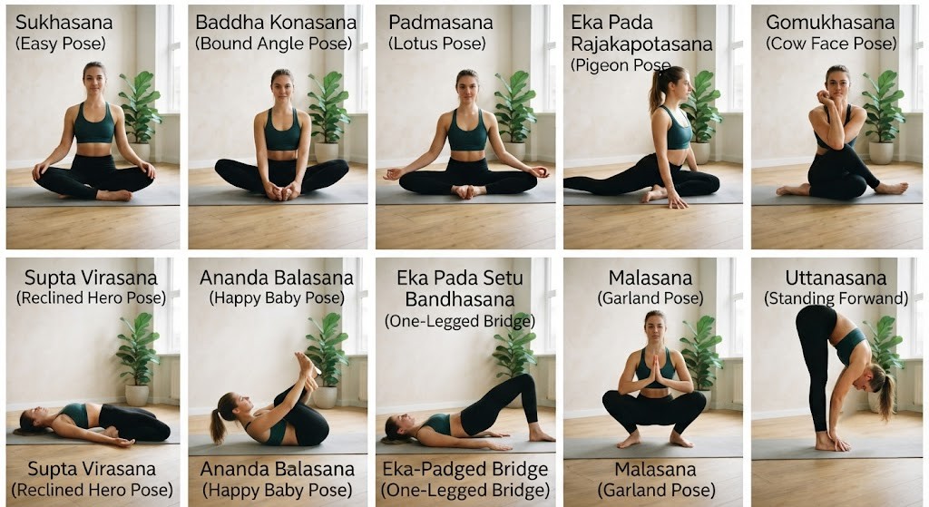 best yoga poses for tight hips