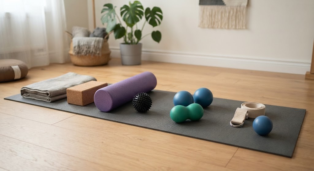 Use fascia yoga tools for better mobility