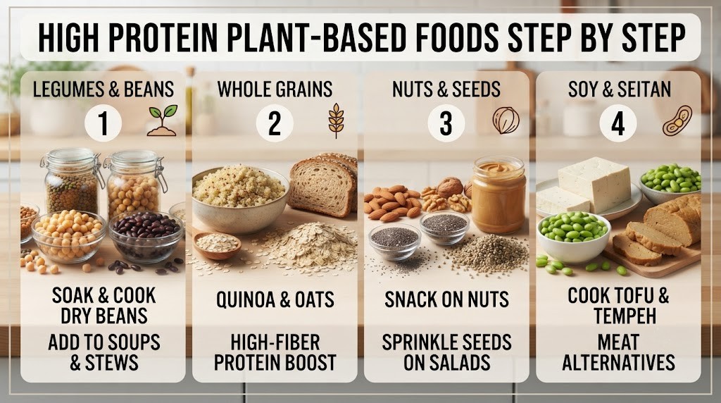 High Protein Plant-Based Foods