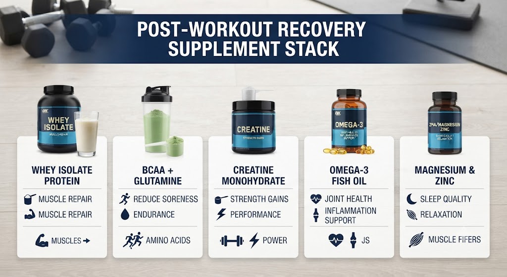 Build muscle recovery supplement stack