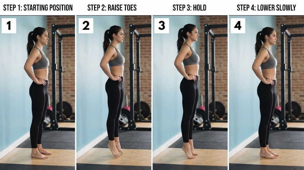 Tibialis Raise Exercise