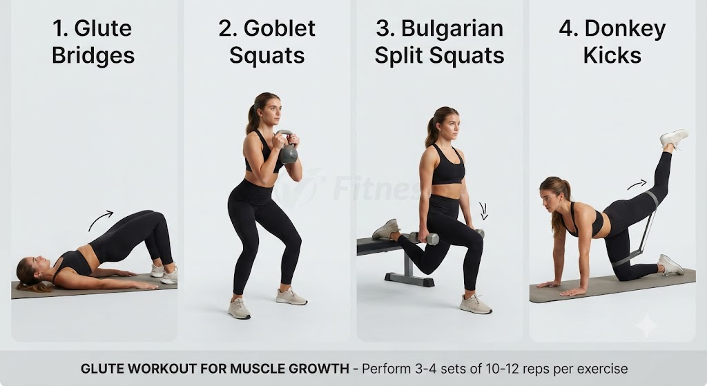 Best Glute Workout for Muscle Growth