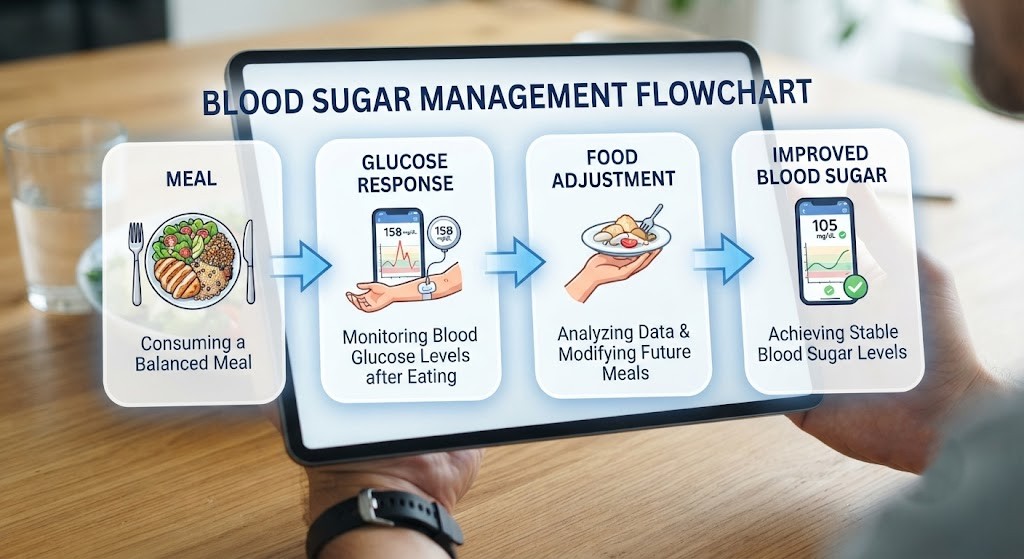 Understand CGM Diet workflow for personalized nutrition