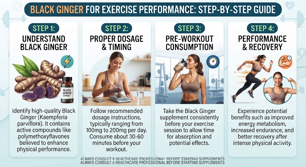black ginger for exercise performance