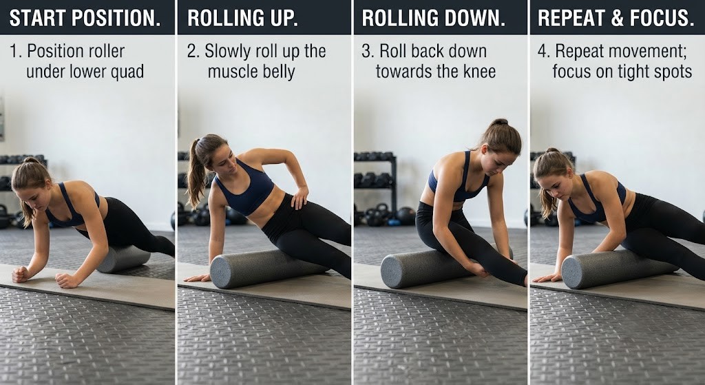 Use foam rolling benefits for deep tissue massage recovery