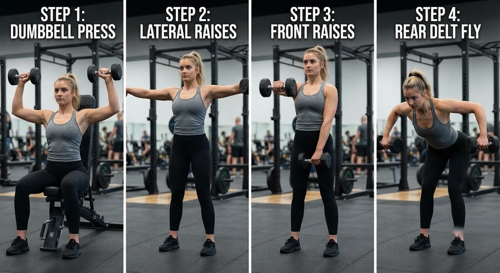 3D shoulder workout