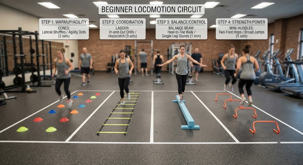 Essential equipment for locomotion workout training