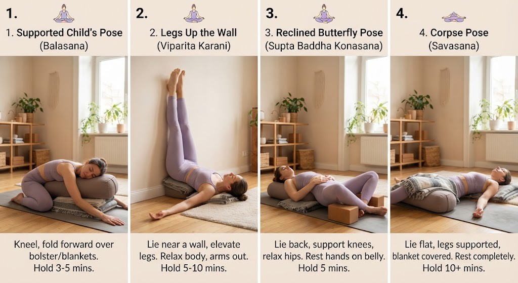 restorative yoga for beginners