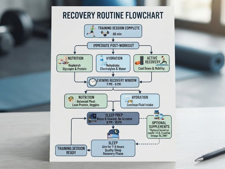Build a complete exercise recovery routine