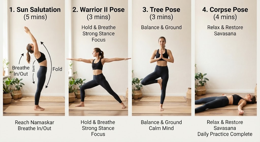 15 Minute Daily Yoga Routine