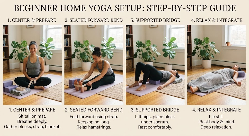 Practice Ashtanga Yoga for beginners at home