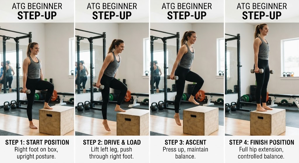 ATG leg workout equipment for beginners