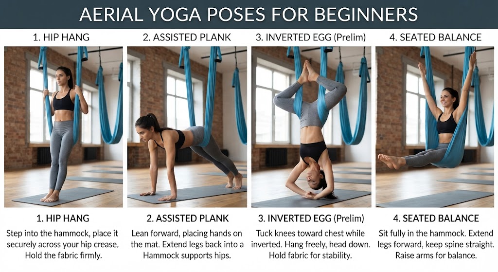 Aerial Yoga Poses for Beginners