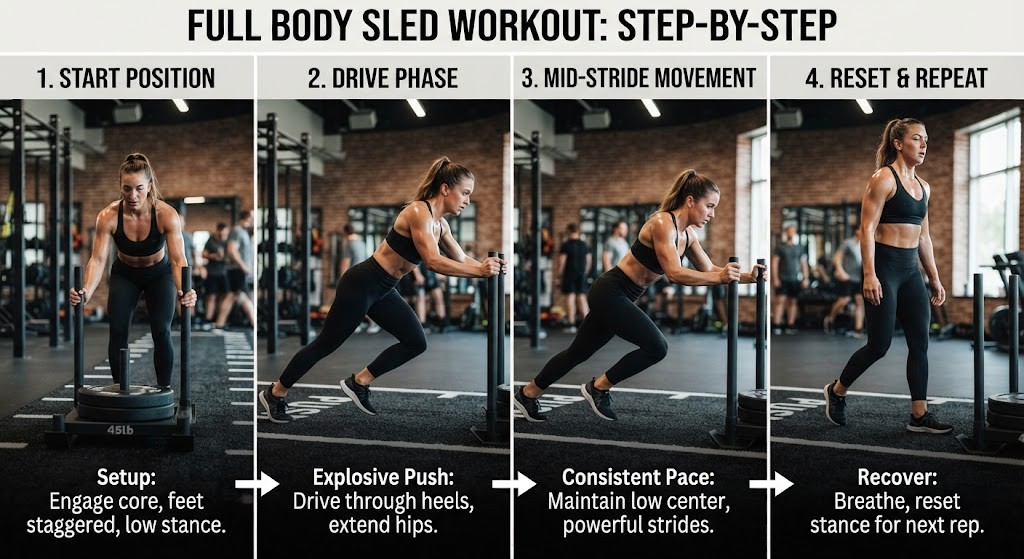 Full Body Sled Workout