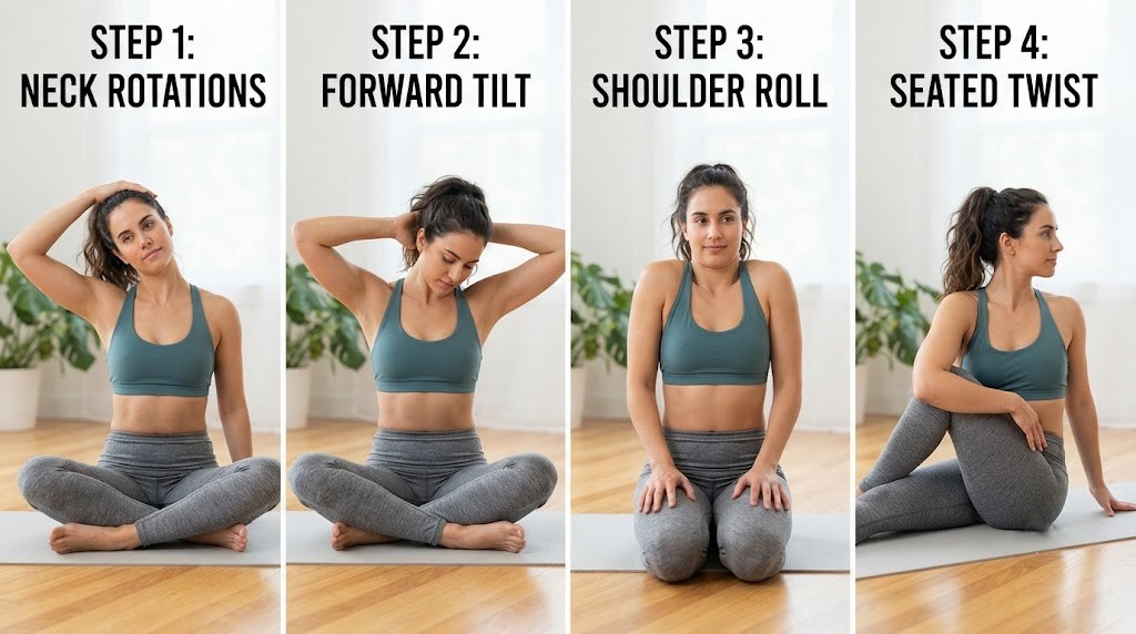 stiff neck yoga