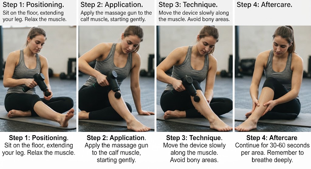 Use Massage Gun benefits for deep tissue massage recovery