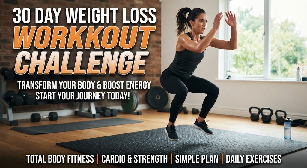 30 Day Weight Loss Workout Challenge