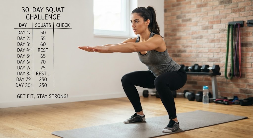 30 day squat challenge