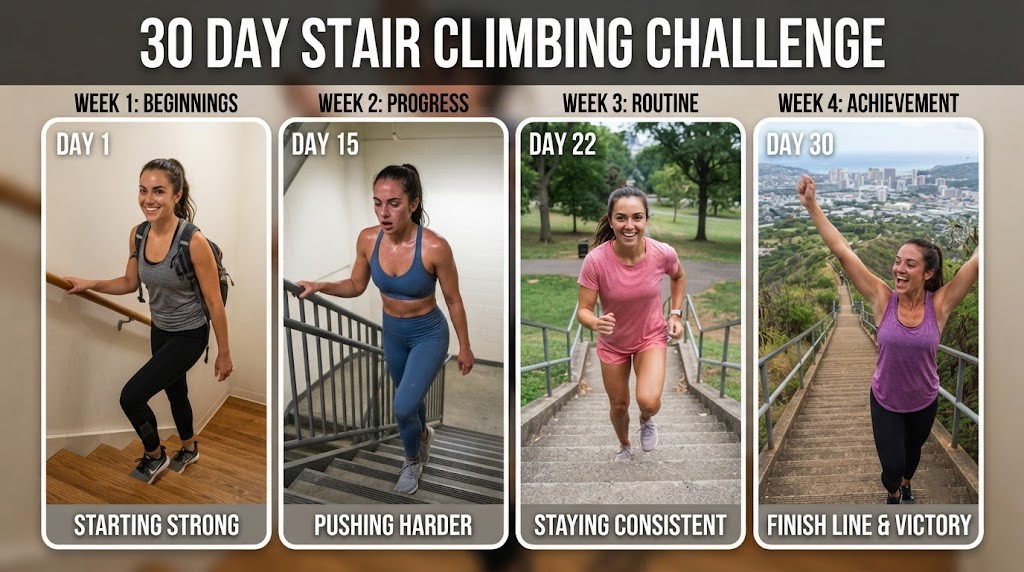 30 day stair climbing challenge