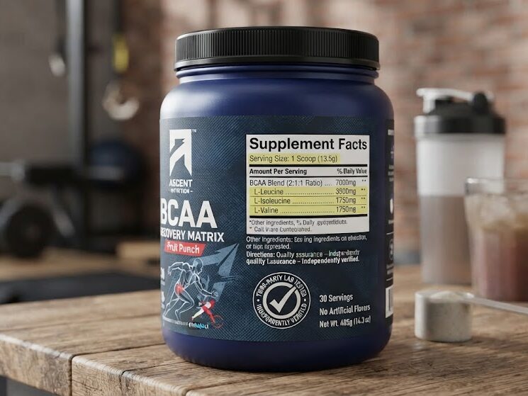 Compare BCAA supplement ingredients for workout use
