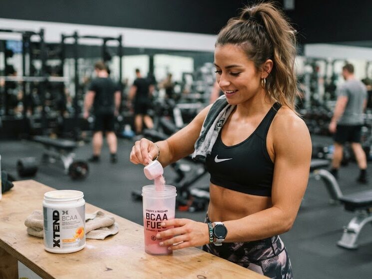 Mix BCAA supplement for intra-workout training