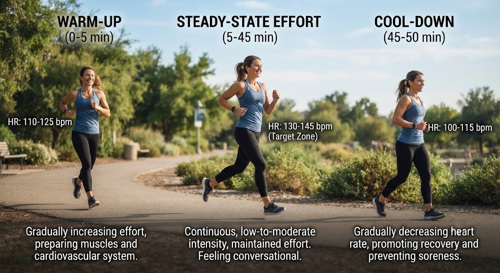 Understand LISS workout intensity and structure