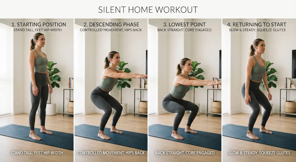 Silent Workout at Home